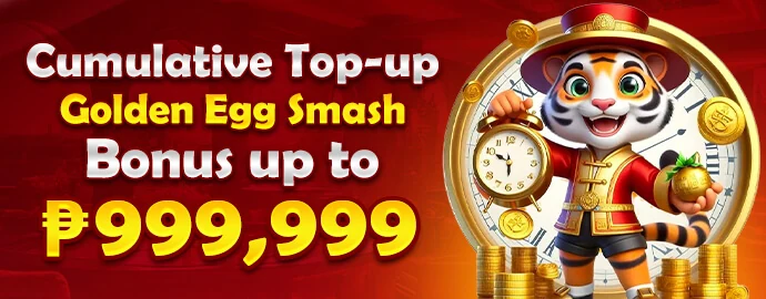 TOP-UP SMASH GOLDEN EGGS BONUS PHP999,999 promotion