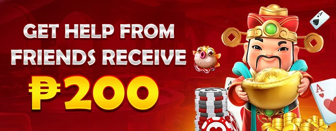 GET HELP FROM FRIENDS RECEIVE PHP200 promotion