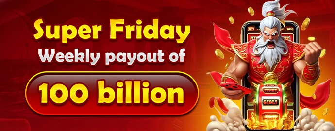 Super Friday weekly payout promotion